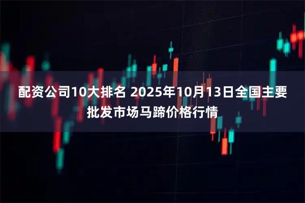配资公司10大排名 2025年10月13日全国主要批发市场马蹄价格行情